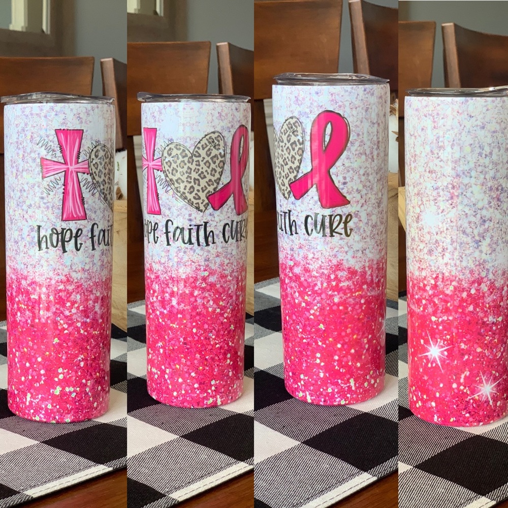 20oz Skinny Breast cancer